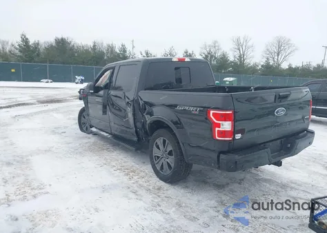 2018 Ford F-150 Xlt z USA, uszkodzony, nr VIN 1FTEW1EP2JFC42190